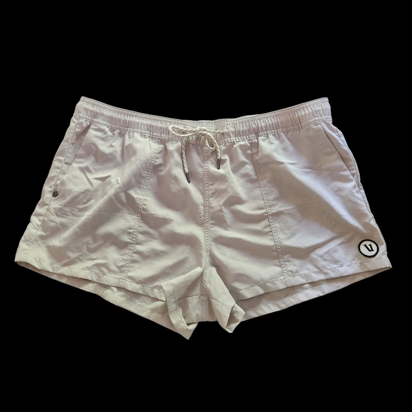 VUORI SUNWASHED SHORTS WOMENS XL 2.5" INSEAM ACTIVE COLOR SUEDE VW369 - Picture 2 of 10